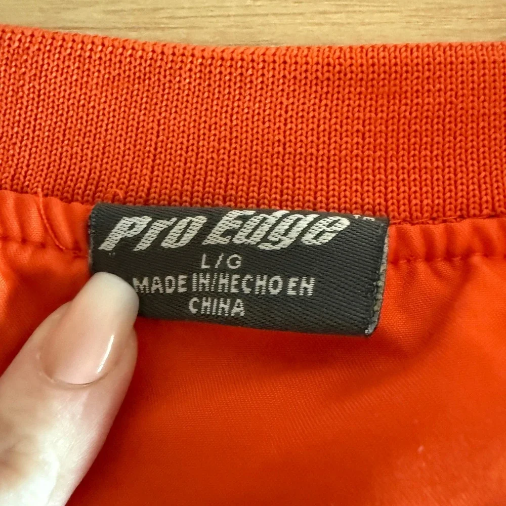 Pro Edge Oklahoma State Cowboys Orange V-Neck Pullover Windbreaker Mens Large - Picture 7 of 8